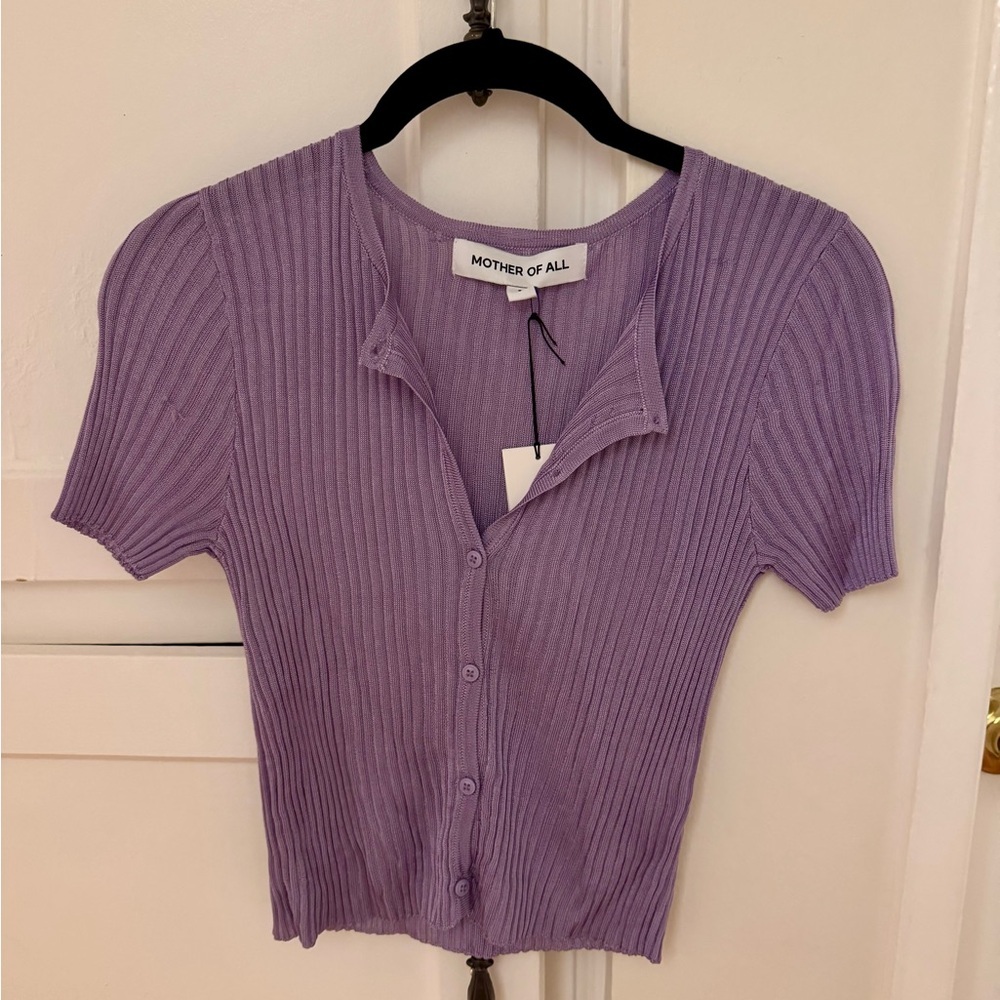 Mother Of All ‘Eline’ top in Lilac. Small. NWT - Picture 3 of 6